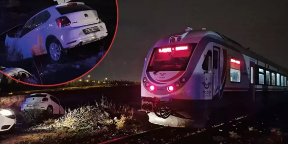 Diyarbakır’da Tren KazasıHemzemin Geçitte Otomobile Çarptı, Sürücü Yaralandı