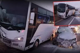 Tekirdağ'da Trafik KazasıOtomobil ve Midibüs Çarpıştı, 1 Ölü, 5 Yaralı