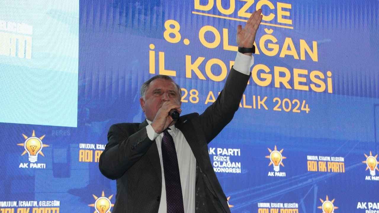 Hasan Şengüloğlu Yeniden AK Parti Düzce İl Başkanı Seçildi