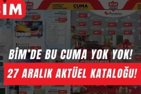 BİM 27 Aralık 2024 Aktüel Kataloğu