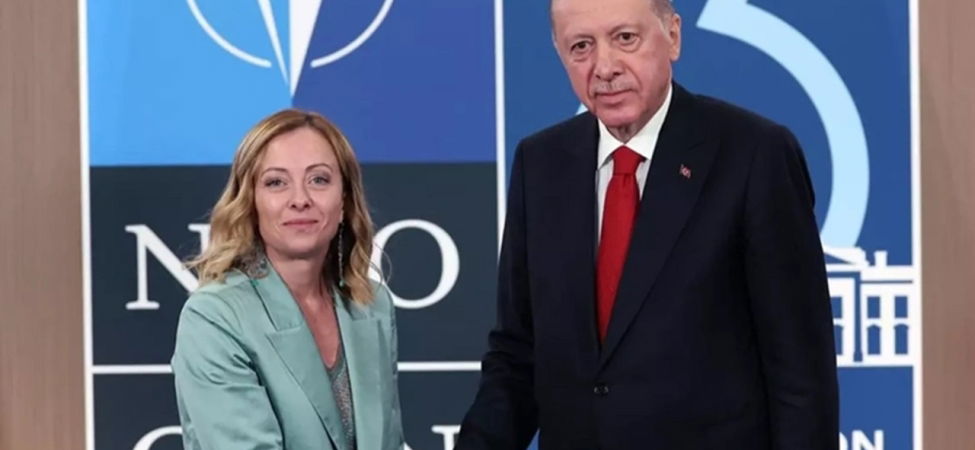 Cumhurbaşkanı Erdoğan, İtalya Başbakanı Meloni ile Telefonda Görüştü