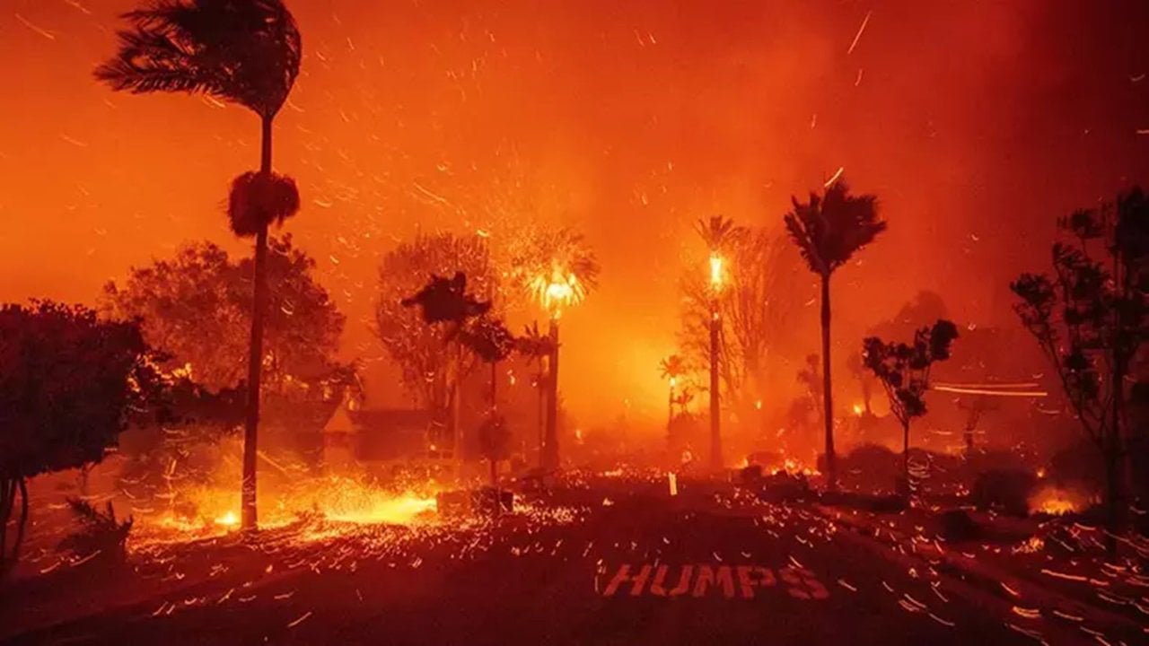 Kaliforniya’da Acil Durum İlan Edildi! Los Angeles’ta Yangın Kabusu Sürüyo