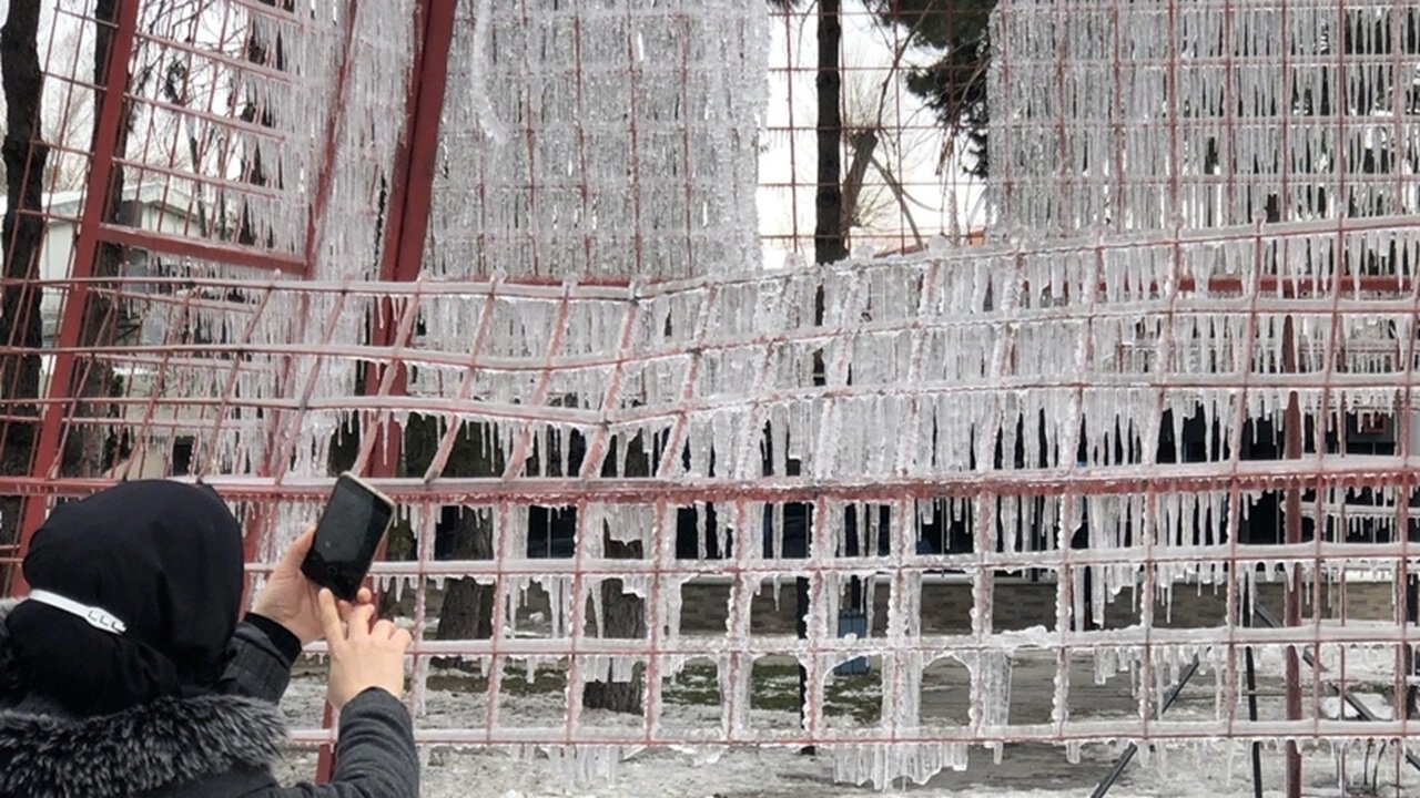 Sibirya Soğukları Erzincan’ı Vurdu Eksi 22 Dereceyle Dondurdu