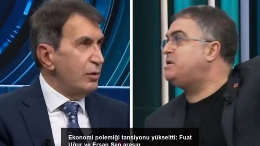 Ekonomi polemiği: Fuat Uğur ve Ersan Şen sert tartıştı