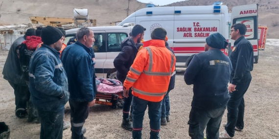 Konya Hadim'de İş Kazası